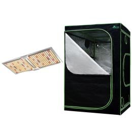 Greenfingers Grow Tent 2200w Led Grow Light Hydroponic Kits 1.5x1.5x2m