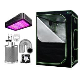 Grow Tent 1000w Led Grow Light 150x150x200cm Mylar 6 Ventilation