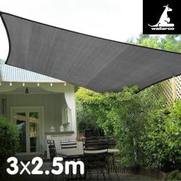 Wallaroo Shade sail 3x2.5m Grey