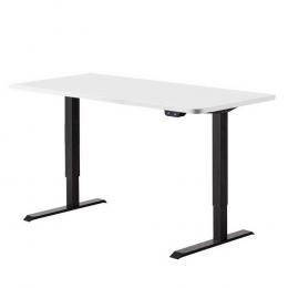 Standing Desk Motorised Electric Sit Stand Table  Desks Black White