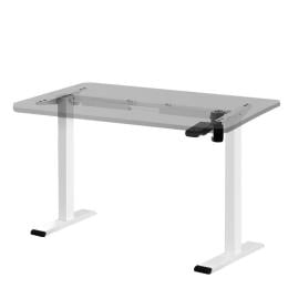 Motorised Height AdjustableStanding Desk Sit Stand Frame Only White