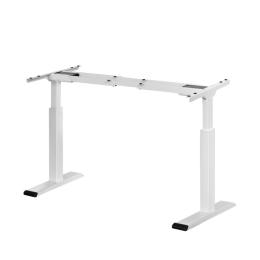 Standing Desk Sit Stand Motorised Adjustable Frame Only White