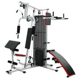 Powertrain Home Gym Multi Station with 175lb Weights and Dumbbells