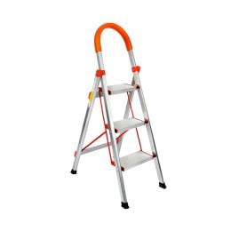 3 Step Ladder Multi-Purpose Folding Aluminium Non Slip Platform