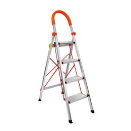 4 Step Ladder Multi-Purpose Folding Aluminium Non Slip Platform