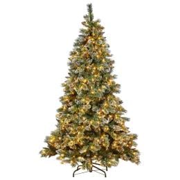 Christabelle Premium 7.5ft Christmas Tree with Lights - Cashmere
