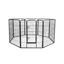 8 Panel Pet Dog Playpen Puppy Exercise Cage Enclosure Fence Cat  32