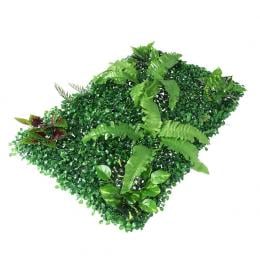 6 x Artificial Hedge Grass Plant Hedge Green Wall Ivy Mat Fence