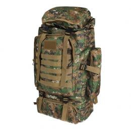 80L Military Tactical Backpack Hiking Camping Outdoor Army Bag