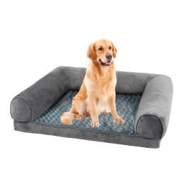 Pet Bed Sofa Dog Beds Soft Mattress Cushion Pillow Mat Plush L