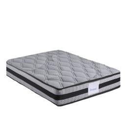 Mattress Spring Foam Medium Firm All Size 22CM Queen Dark Grey