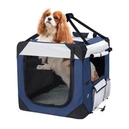 Pet Carrier Bag Dog Puppy Outdoor Travel Hand Portable Crate XL