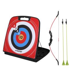 Soft Archery Set Kids Adult Bow Arrow Shooting Target Outdoor Game