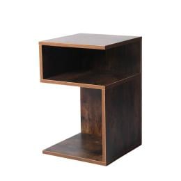 2x Bedside Tables Wood Side Table Nightstand Storage Cabinet Bedroom
