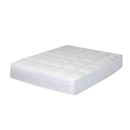 Bamboo Quilted Mattress Protector Luxury Topper Underlay Pad Double