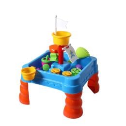 21pc Kids Sand Water Activity Play Table Child Outdoor Sandpit Set