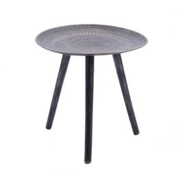 Coffee Table Side End Tables Antique Storage  Bedside Furniture Black