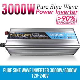 Elinz Pure Sine Wave Power Inverter 3000w / 6000w 12v - 240v Aus