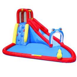 Happy Hop Water Park Inflatable Water Slide Jumping Castle Splash Toy