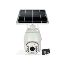 Wireless Solar Security Camera Cctv Waterproof Digital Zoom 32GB