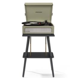 Crosley Voyager Bluetooth Turntable Entertainment Stand - Sage