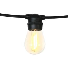 String Lights Solar Wedding Party Waterproof Outdoor - 17m