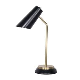 Sarantino Metal Task Table Lamp - Black