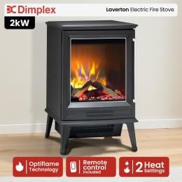 Dimplex Laverton Electric Fire Stove - 2kW