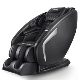 4D Electric Massage Chair Shiatsu SL Track Full Body 52 Air Bags Black
