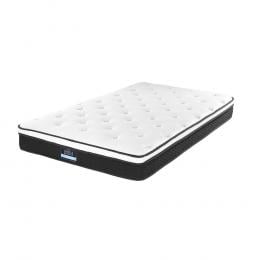 King Sigle Size Mattress Euro Top Bed Bonnell Spring Foam 21cm
