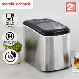 Morphy Richards 15kg Stainless Steel Ice Maker