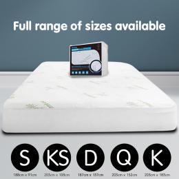 Laura Hill Fitted Bamboo Mattress Protector