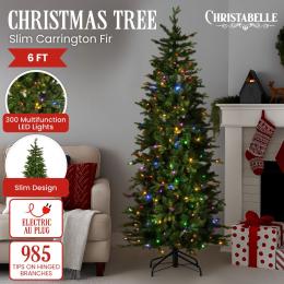 Christabelle 6ft Slim Carrington Fir Christmas Tree