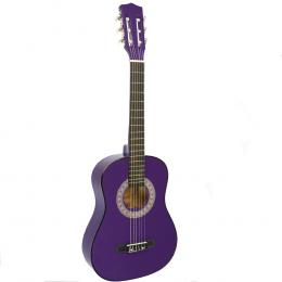 Childrens no-cut acoustic guitar - Purple
