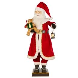 Christabelle Large 1.5m Musical Animated Santa Claus Christmas Decoration with Lantern Ornament