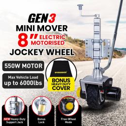 Gen3 Mini Mover 12V 550W Electric Motorised Jockey Wheel