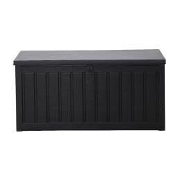 240L Outdoor Storage Box Lockable Bench Garden Deck Toy Tool Sheds