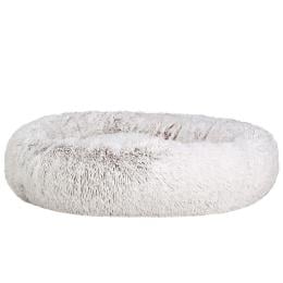 Pet Bed Dog Cat Calming Bed Extra Large 110cm White Comfy Washable