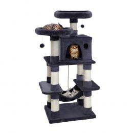 Cat Tree Scratching  Tower Condo House Furniture Wood