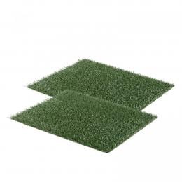 2x 63.5cm x 38cm Grass Mats