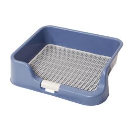 Pet Potty Tray Raised Walls T1 - Blue