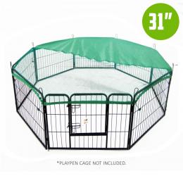 31in Cover for Playpen - Green