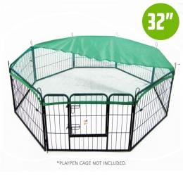 32in Cover for Playpen - Green