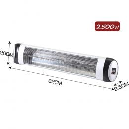 2500w Electric Infrared Patio Heater Radiant Strip
