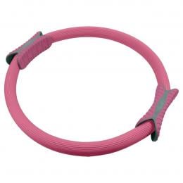 Powertrain Pilates Ring Band Yoga Home Workout Exercise Band - Pink