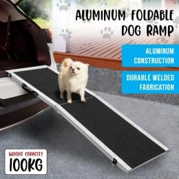 Aluminium Foldable Dog Ramp 122 x 38cm