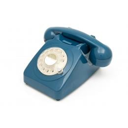 GPO 746 ROTARY TELEPHONE - AZURE BLUE
