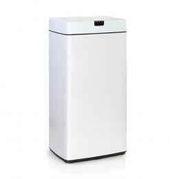45L Sensor Rubbish Bin White