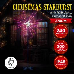 Christabelle Large 2.7m Outdoor Christmas Light Starburst Display Decoration