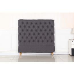 Sean Headboard Double Size Charcoal